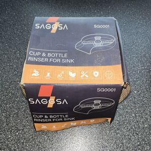 SAGGSA Glass Rinser for Kitchen Sinks Bottle, Cup, Baby Bottle Rinser